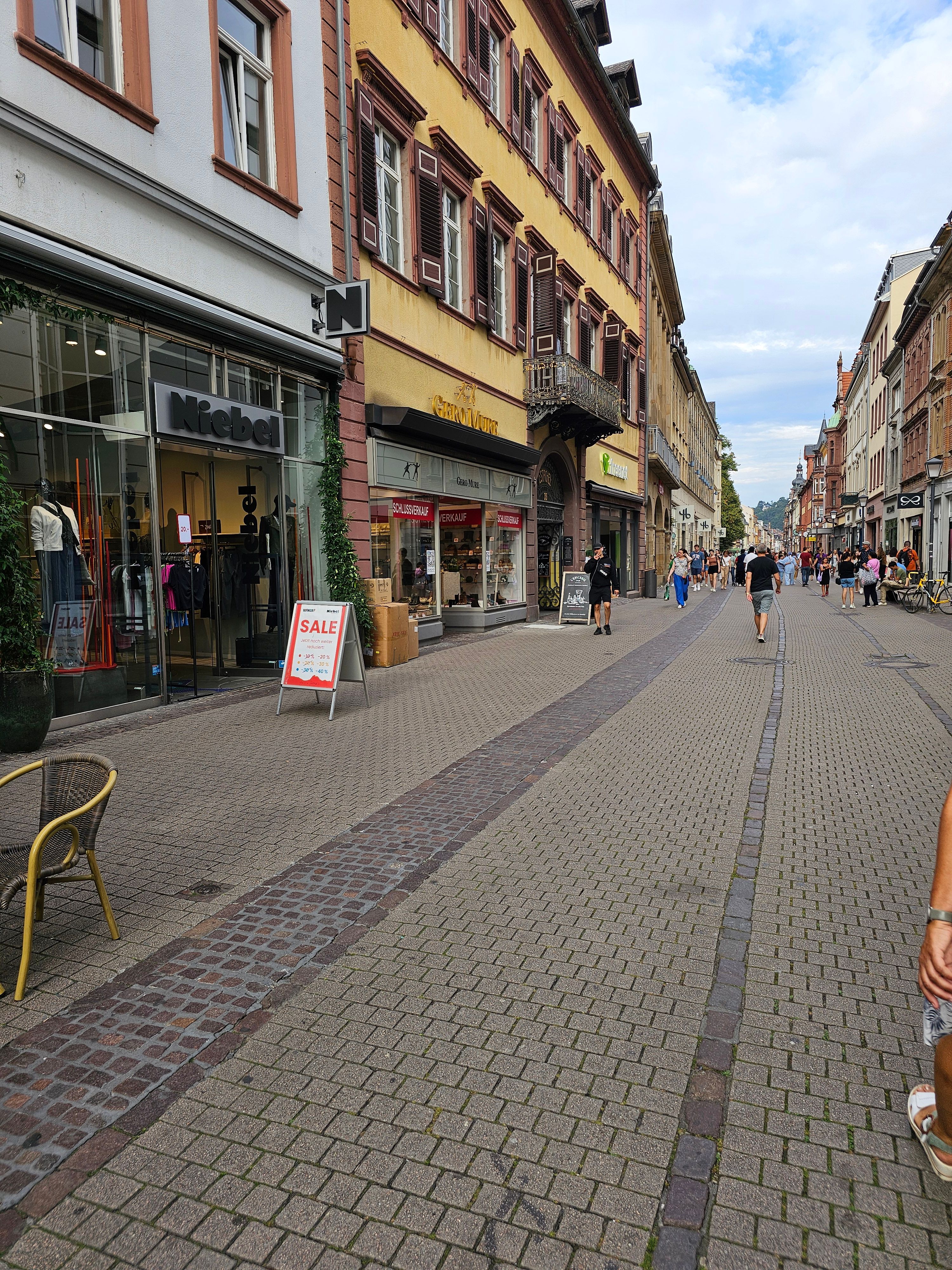 Promenad genom Heidelberg