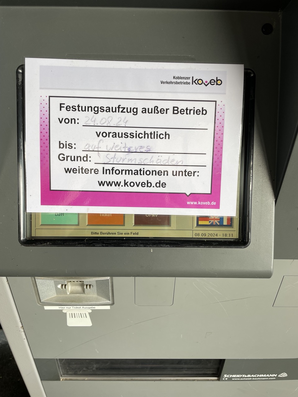 Bergbanan STÄNGD !