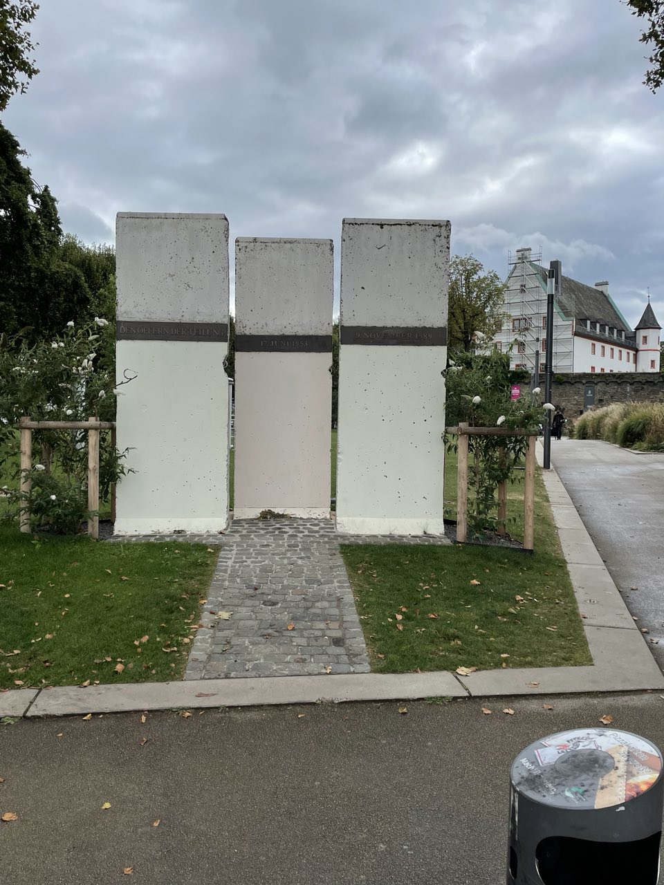 Minnesplats invid Deutsches Eck