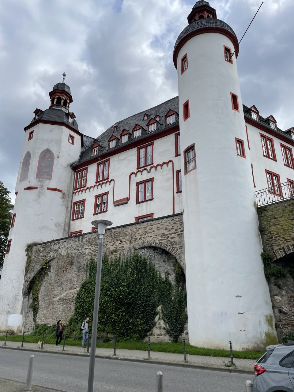 Stadsarkivet inryms i ett gammalt slott